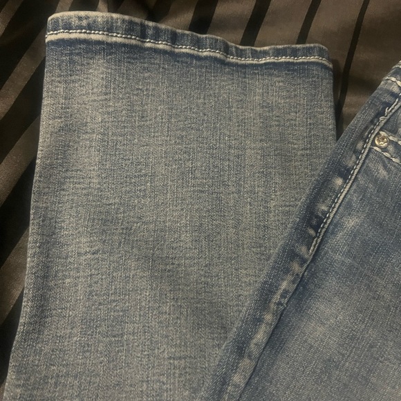 Embellished Blue Denim Jeans - Picture 8 of 12